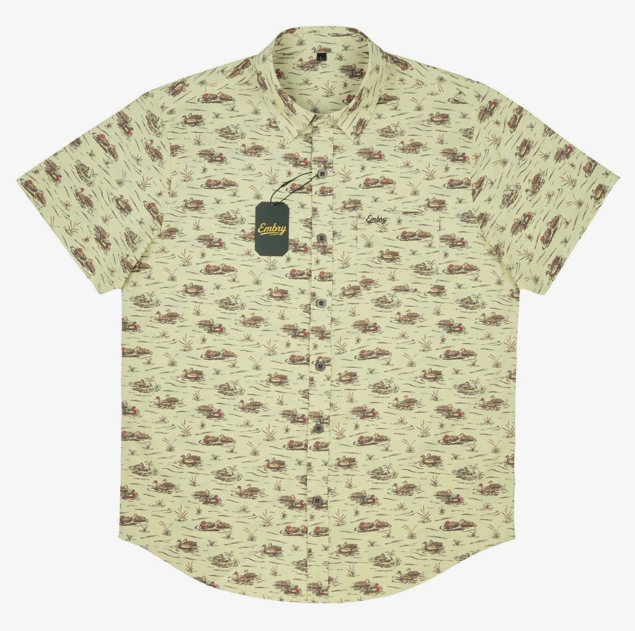 Duck Performance Button Up Shirt