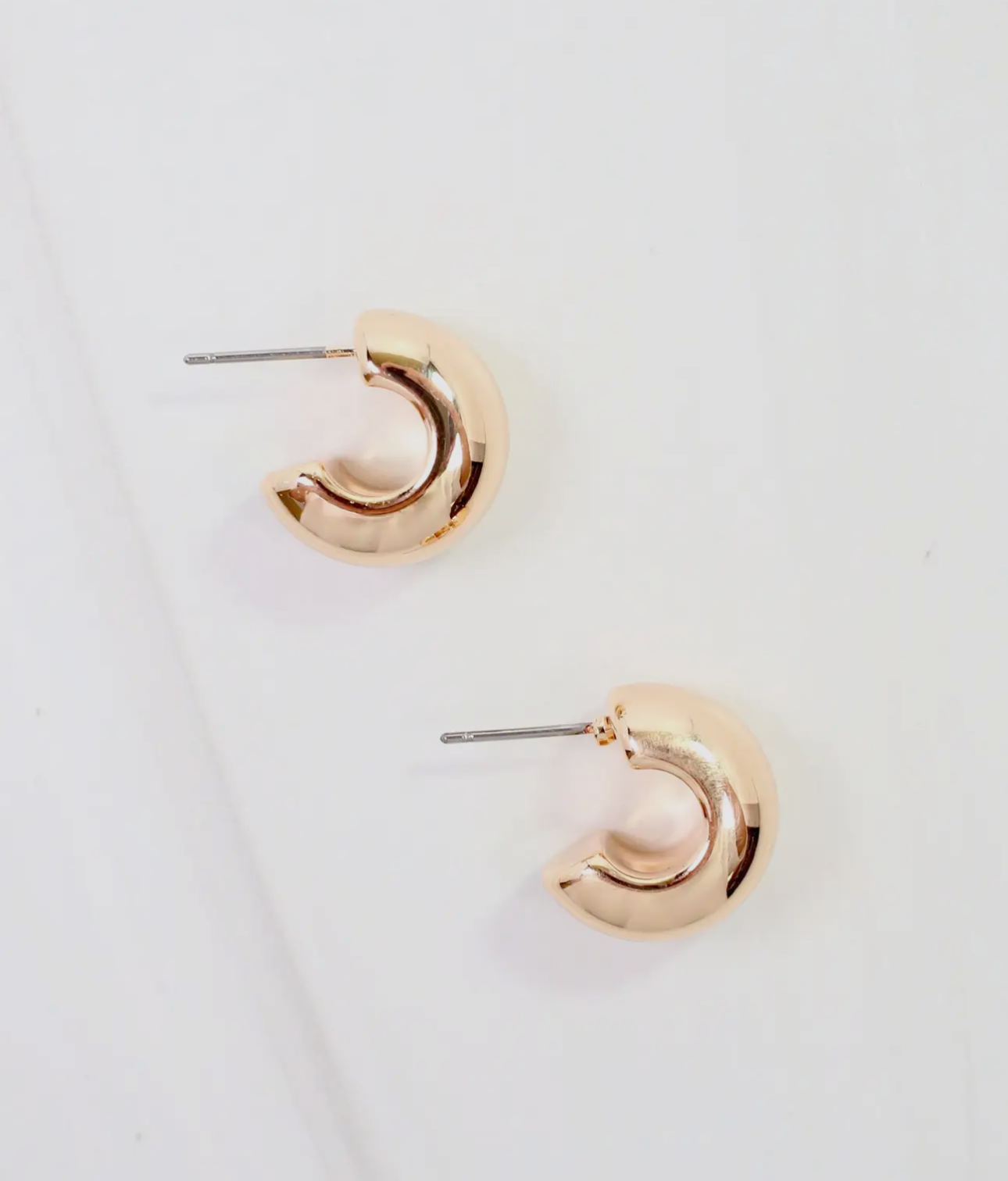 Branford Huggie Hoop Earrings