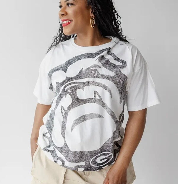 Georgia Lawson Logo Oversized Tee