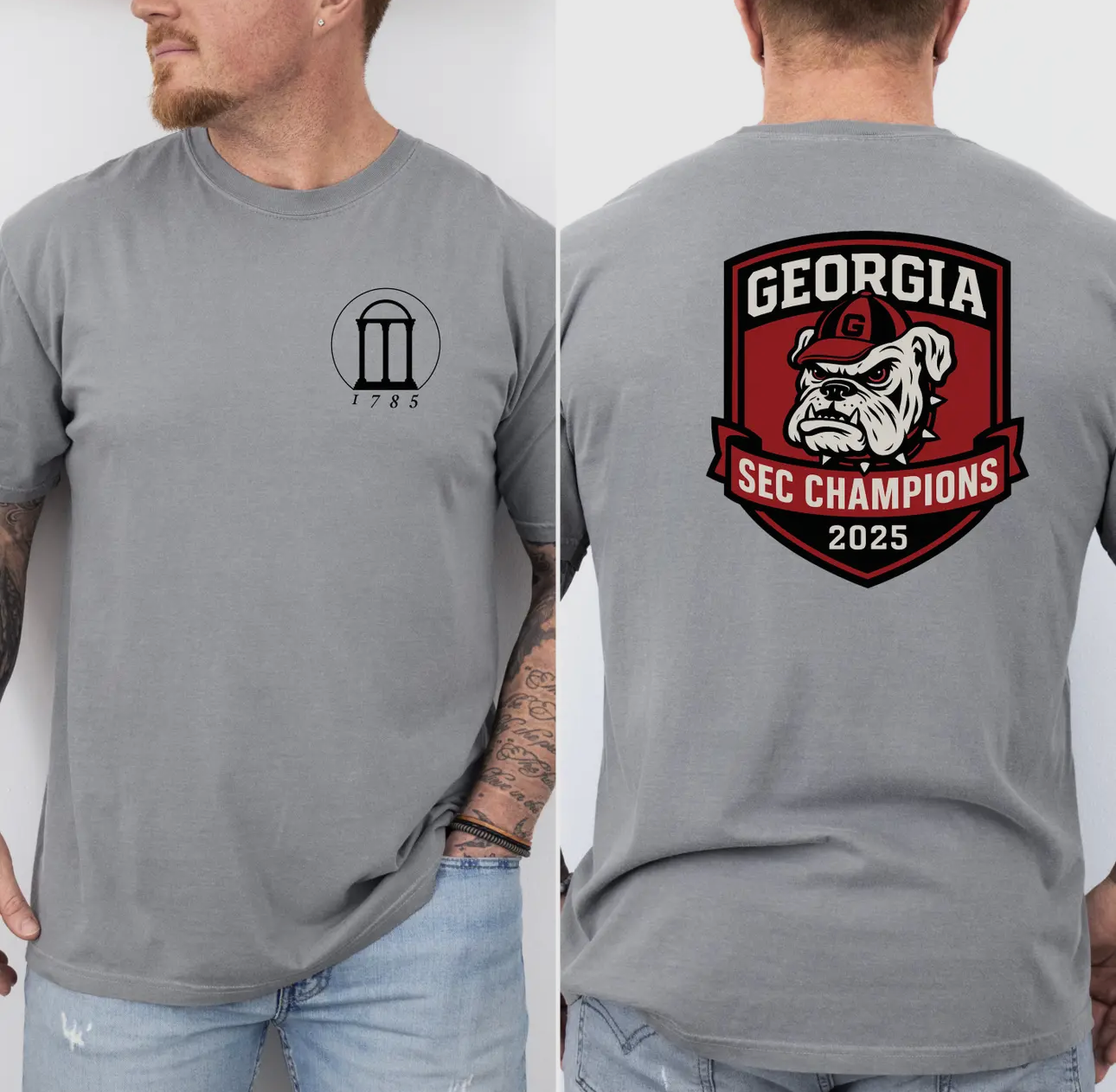 SEC Champions Georgia Graphic Tee