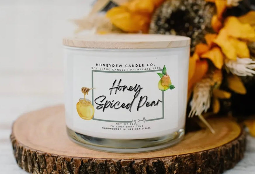 Honey Spiced Pear Candle