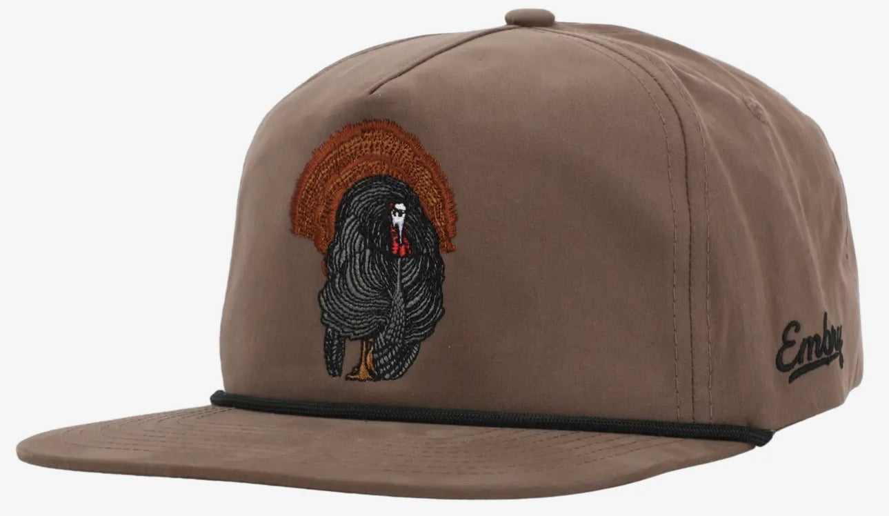 Brown Turkey Rope Hat