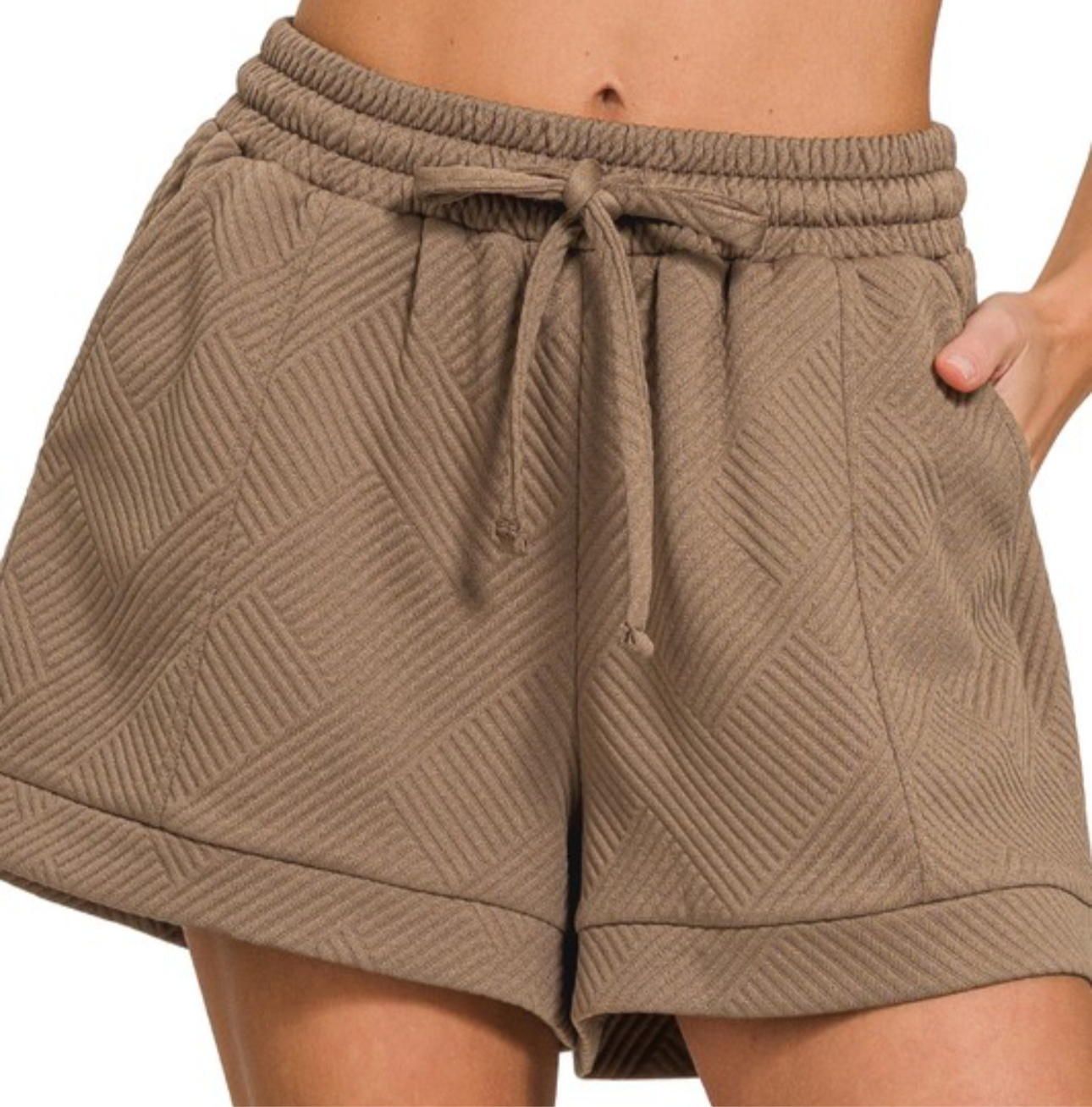 Textured Knit Shorts, VARIOUS