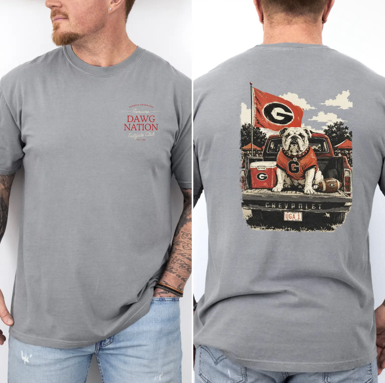 Dawg Nation Tailgate Club Graphic Tee