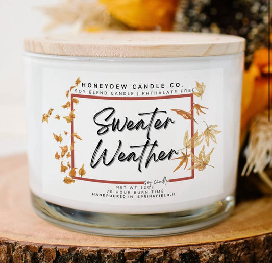 Sweater Weather Candle, VARIOUS
