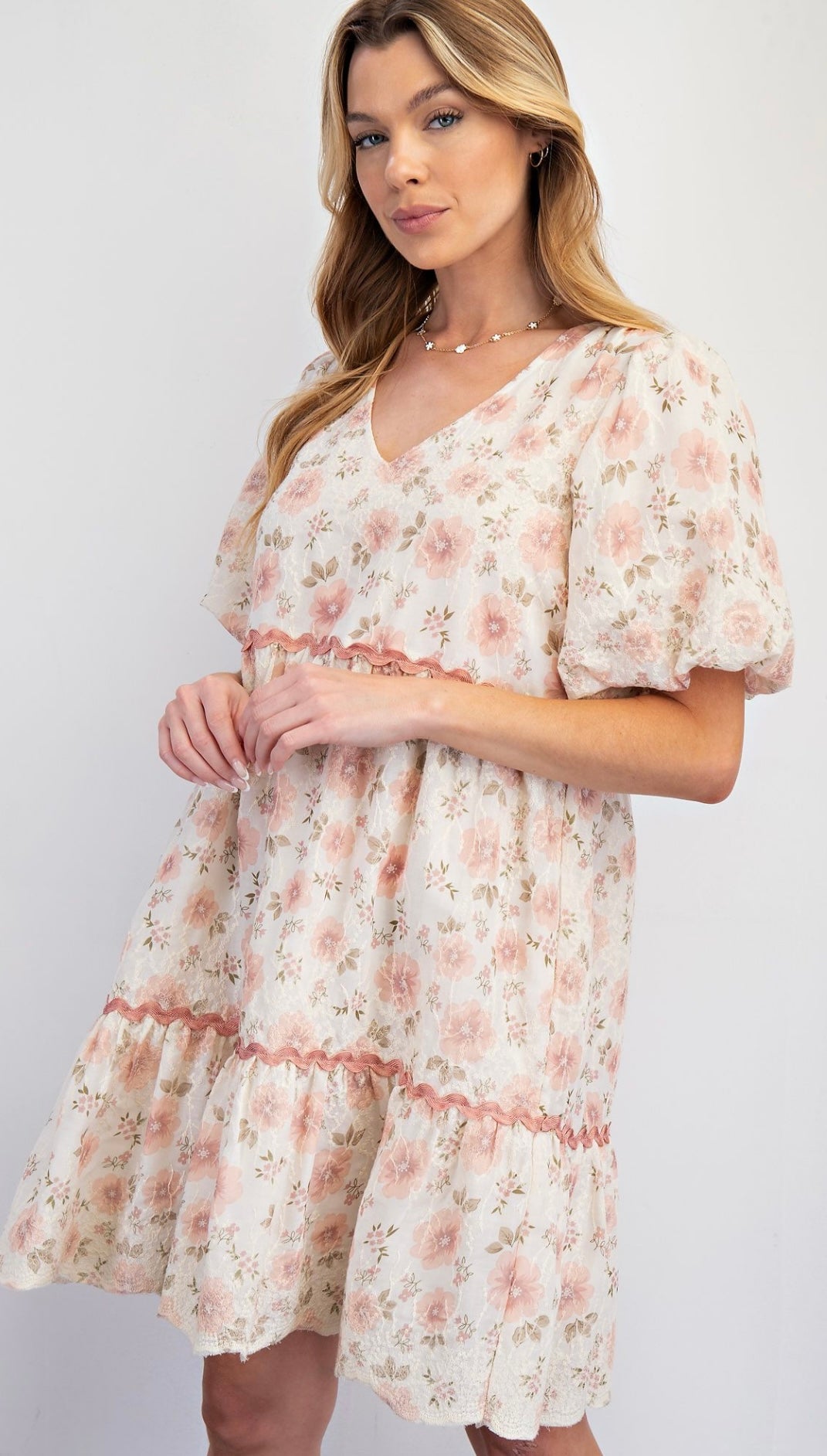 Floral Print Woven Dress