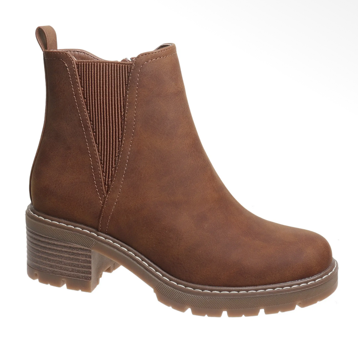 Brown Stretch Everlee Boots