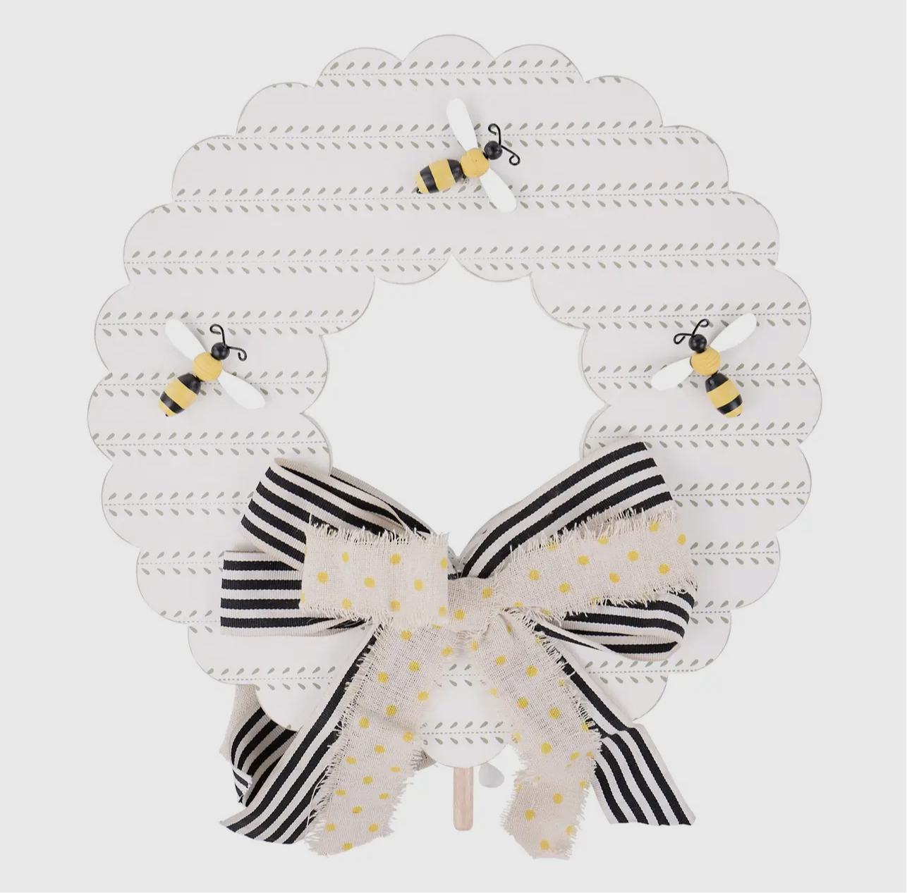 Bee Happy Wreath Topper