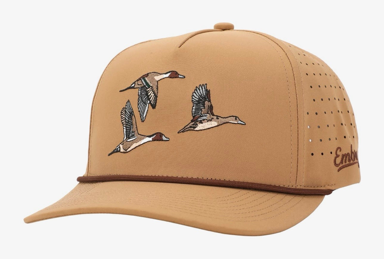 Tan Golf Chasin Tail Hat