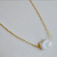 Hannah Pearl Chain Necklace
