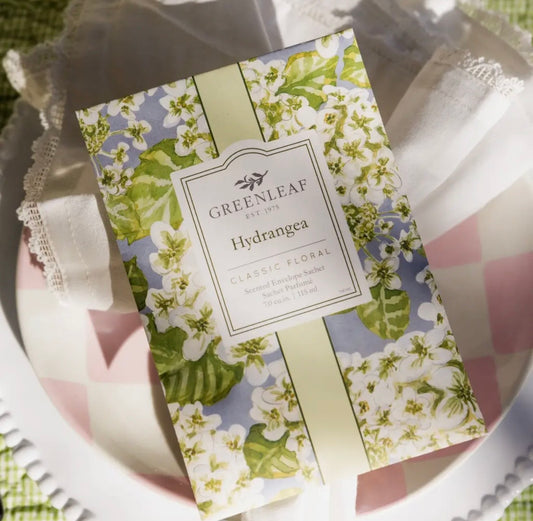 Greenleaf Hydrangea Sachet