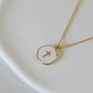 Lennon Cross Charm Necklace