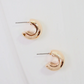 Branford Huggie Hoop Earrings