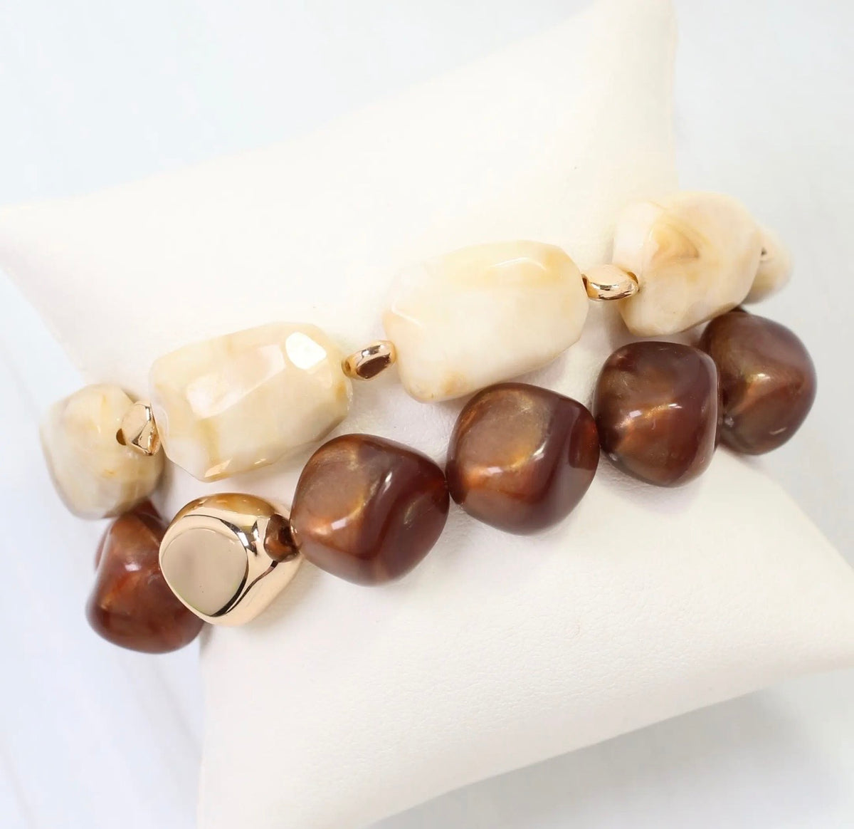 Ginger Natural Stone Bracelet