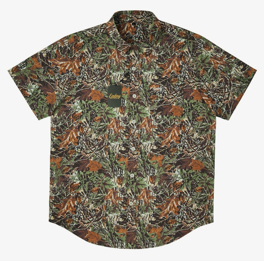 Forest Performance Button Up Shirt