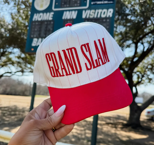 Grand Slam Pinstripe Hat