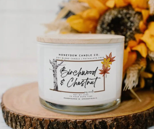 Birchwood & Chestnut Candle