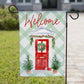 Welcome Christmas Garden Flag