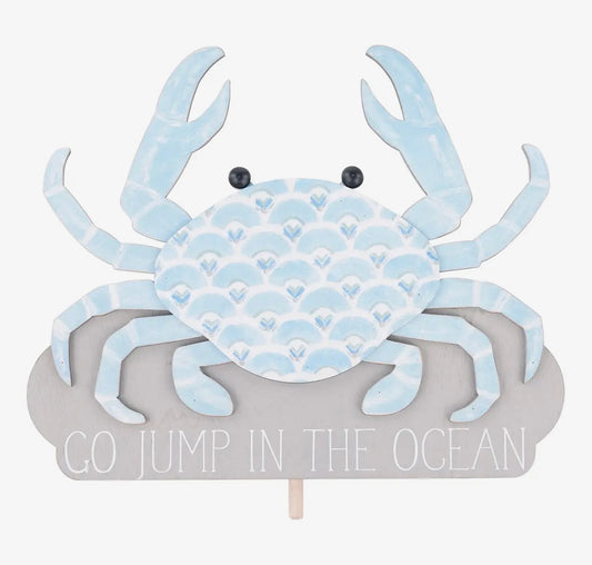 Jump In The Ocean Crab Topper