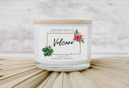 Volcano Candle