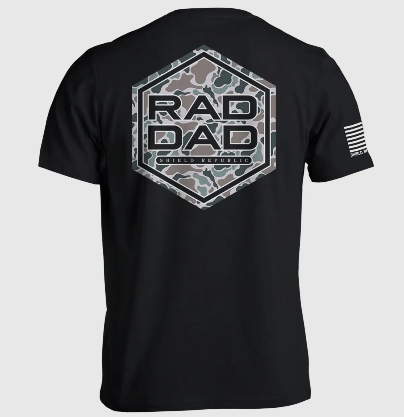 Rad Dad Duck Camo Graphic Tee