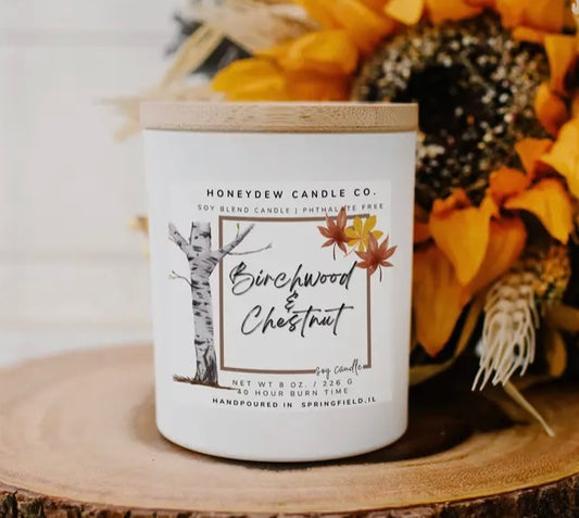 Birchwood & Chestnut Candle