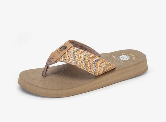 Yellow Box Woven Strap Sandal