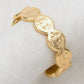 Hammered Gold Adjustable Ring
