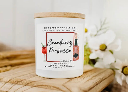Cranberry Prosecco Candle
