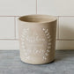 Kitchen Cement Crock
