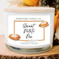 Sweet Potato Pie Candle