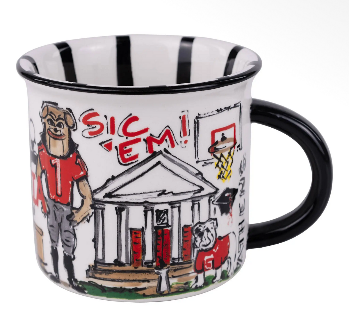 UGA Landmark Mug