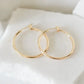 Michelle Gold Hoop Earrings