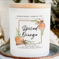 Spiced Orange Candle