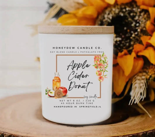 Apple Cider Donut Candle
