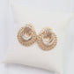 Brookside Textured Gold Earrings