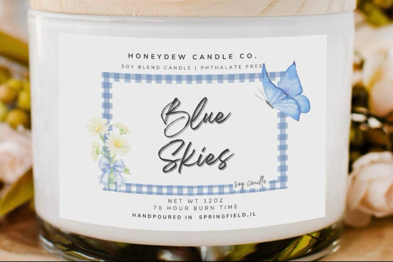 Blue Skies Candle, VARIOUS
