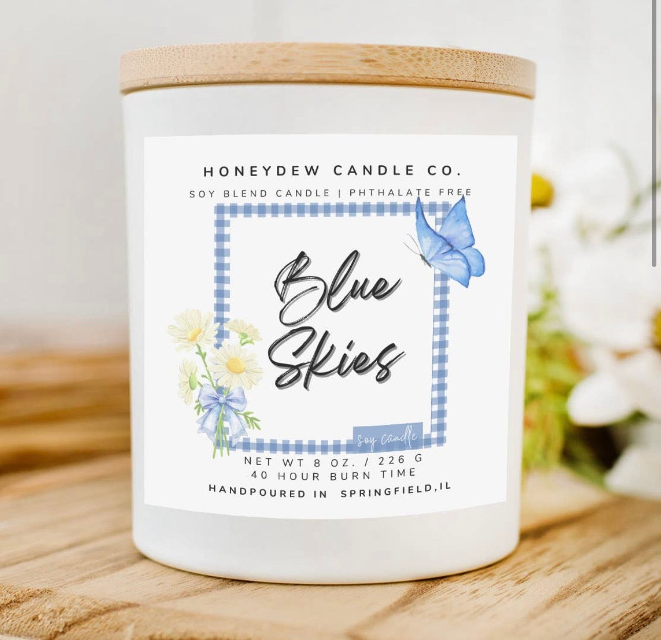 Blue Skies Candle, VARIOUS