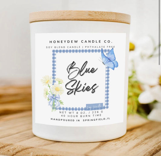 Blue Skies Candle, VARIOUS