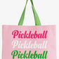 Pickleball Pink Tote