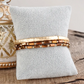 Golden Harvest Bead Bracelet Set