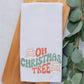 Oh Christmas Tree Waffle Tea Towel