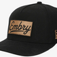 Black Waxed Canvas Hat