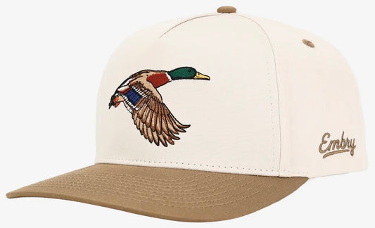 Cream & Tan Mallard Hat