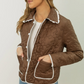 Brown Quilt Jacket