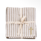 Taupe Cross Hand Towel Set