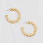 Allman Twisted Hoop Earrings