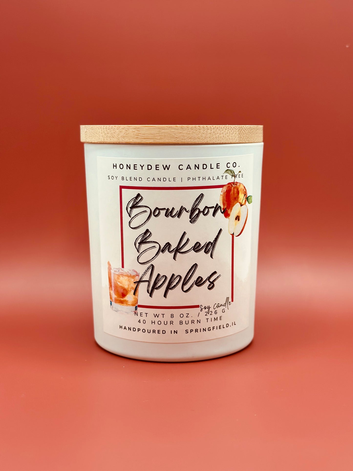 Bourbon Baked Apples Candle