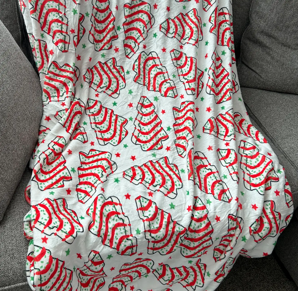 Christmas Tree Cake Blanket