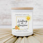 Walking on Sunshine Candle